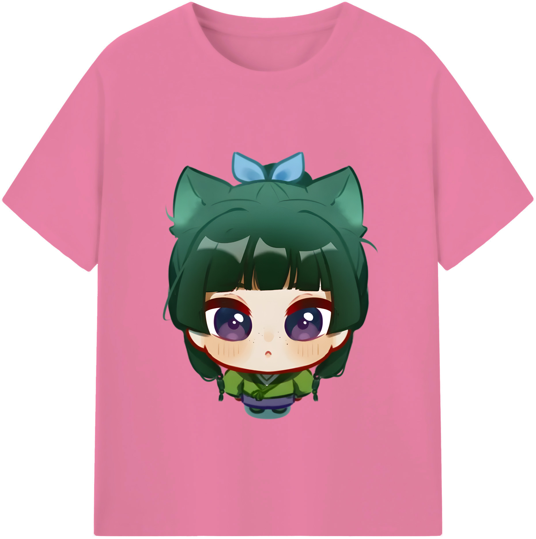 （画像用） 薬屋のひとりごと The Apothecary Diaries 綿100％半袖Tシャツ（フロントプリント）